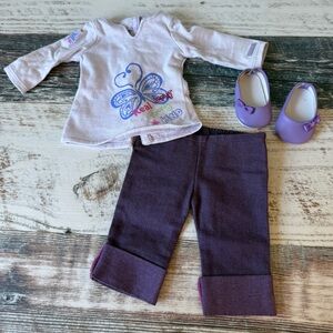 My American Girl Doll REAL ME MEET Outfit - 18” Doll Top Pants & Shoes Only 2010